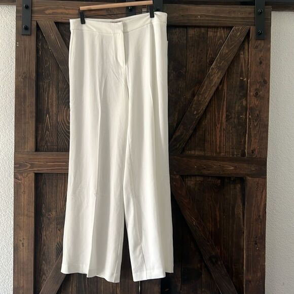 NWT Nanette Nanette Lepore Wide Leg Crepe Fashion Pant - Picture 3 of 16